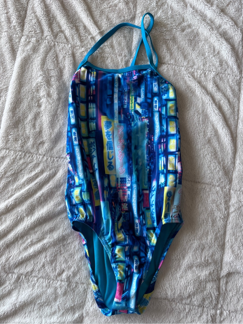 Like New Speedo Endurance+ crossback one-piece Size 26
